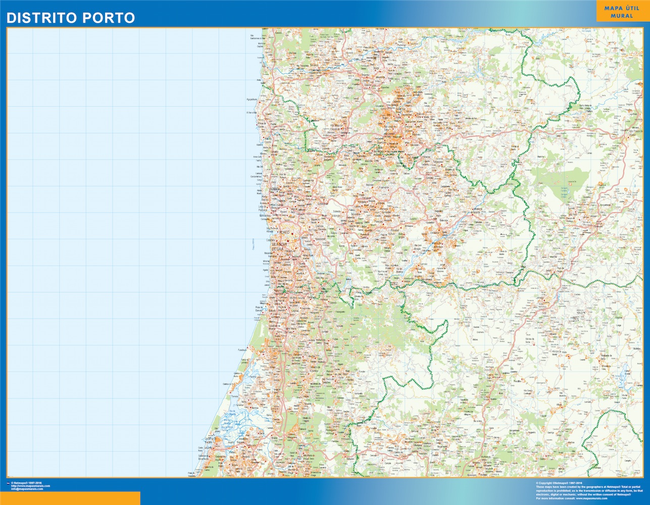 Mapa do Porto - Porto Portugal